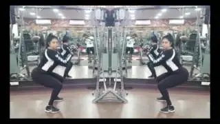 Namitha Hard  Gym Workout