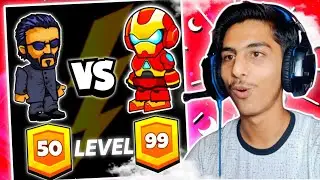 MINI MILITIA LEVEL 50 Vs 100 EPIC GAMEPLAY 😱