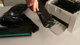 Установка MLT D101S в принтер Samsung  ML 2165
