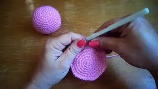 Esfera o pelota al crochet-Técnica amigurumi