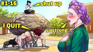 (1-16) When The Strongest BODYBUILDER Reincarnates And Turns A Trash Sect Into A MUSCLE Factory!