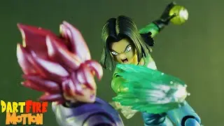 SH Figuarts Android 17 Universe Survival Saga - Dragon Ball Super Stop Motion Review