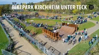 NEW‼️ BIKEPARK KIRCHHEIM UNTER TECK | Asphalt Pumptrack + Dirt Jumps + Miniramp | RadQuartier