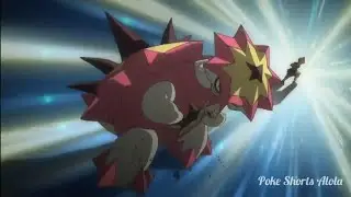 Kiawe vs Salazzle Part-2, Kiawe Finished the Battle With His Z-Move
