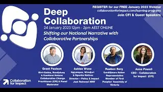Shifting our National Narrative with Collaborative Partnerships January 2023 Webinar