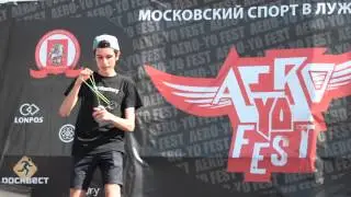 AERO-YO Fest 2015 -  Илья Матрос - 1st.