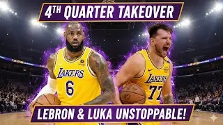 🔥 &ldquo;Lakers&rsquo; INSANE 4th Quarter Comeback! LeBron & Luka Take Over the Game!&rdquo;✅ #nba #losangeles 