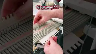 This Needle Selection Trick Changed My Knitting Machine Game #lk150 #knitting
