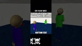 @Goldenn9 ￼ made the most cursed Baldi video, but shout out to him. I&rsquo;m a subscribe. #foryou