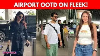 Samantha Ruth Prabhu, Viineet Kumar Siingh & Esha Deol Spotted at Airport | Stylish Airport Looks