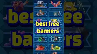 Best Free Banners 🔥 #clashroyale #shorts