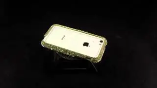 Super Bling Rhinestone Crystal Bumper Case for Apple iPhone 5C GDSV