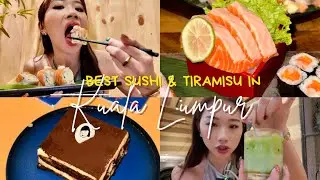 MUST-EATS IN KL 🍵🍣🍰 | A day in Kuala Lumpur, Malaysia Vlog 🇲🇾