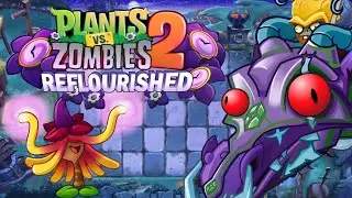 Zombot Dark Dragon 2.0 Boss Fight! - Plants vs Zombies 2: Reflourished Part 99