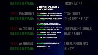 7 Discovery Call Mistakes That Kill Deals | How to Run Effective Sales Discovery Calls
