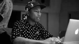 Pharrell In The Studio Making Beats For Overdoz Part 1