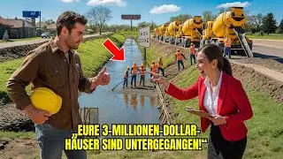 HOA füllte alles mit Beton – jetzt stehen ihre Millionenhäuser unter Wasser!