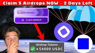 Claim 5 Airdrops NOW - 2 DAYS LEFT