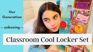 Our Generation Classroom Cool Locker Set