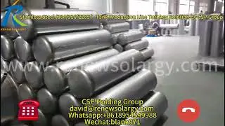 CSP Group | Fully Automatic Stainless Steel Tank Production Line (304/316/2205) Turnkey Solution