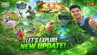 LIVE🔥 New 4.2 Update Gameplay | New Rank System | I’m Back!💥|| Giveaway #pubgmobile
