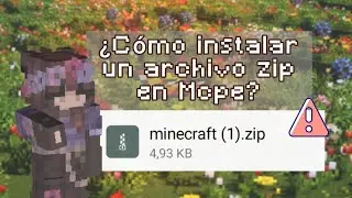 C&oacute;mo abrir un archivo con Minecraft pe 🐣✨