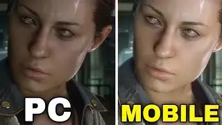 ALIEN ISOLATION - (PC) VS (MOBILE) ULTRA GRAPHICS COMPARISON