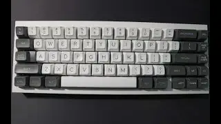 QK65 with Drop holy pandas and SA keycaps