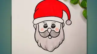 How to draw santa claus🎅ll tutorial drawing 🥰🥰 #viral #trending #shorts #christmas