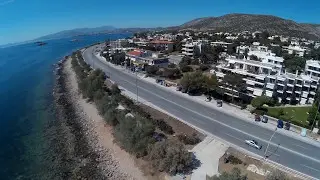 Upair one view of Saronida Beach