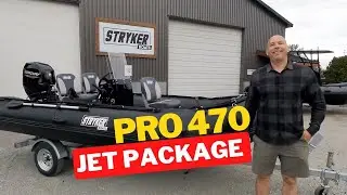 JET PACKAGE - Stryker PRO 470 with Mercury 40HP JET OUTBOARD