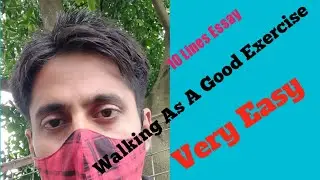 10 Lines Essay On Walking As A Good Exercise// Short Paragraph On Walking As A Good Exercise