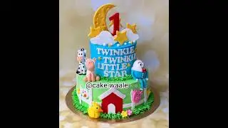 #shorts twinkle twinkle Little Star kids cake