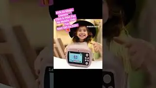 Kids Instant Print Camera | No Ink Needed | Creative & Educational Toy for Kids | Best Birthday Gift