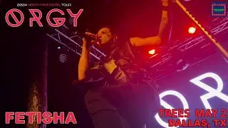 Orgy Fetisha Live 5/2/2024 Trees Dallas,TX 60fps *FRONT ROW*