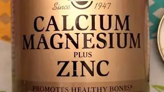 Solgar Calcium Magnesium plus Zinc Gluten, Wheat & Dairy Free