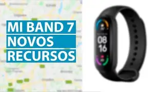 Conheça a nova pulseira inteligente da Xiamo a Mi Band 7