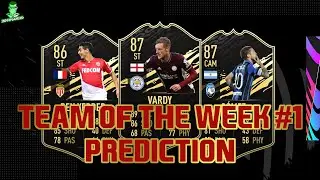 FIFA21 | Ultimate Team | Team of the Week #1 Prediction | feat. Vardy, Gomez, Ben Yedder, ...