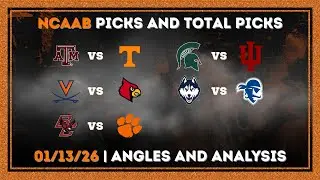 NCAAB Picks Today 01/13/26 | NCAAB Picks & Analysis Today 01/13/26