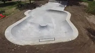 Flyover at Grinnell, Iowa Skatepark by Spohn Ranch