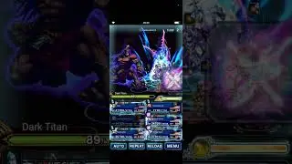 [FFBE] - Dark Visions #25 - Dark Titan (Perfect Score)