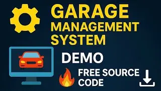 Garage Management System Project | Laravel PHP | Free Source Code with Demo