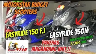 Motorstar Easyride | 150N o 150 F.i PROMO  P. 1,800 lang tubo Pag - Installment | #newbiemotovlogph