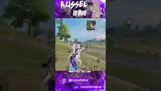 Which 1v3 was the cleanest? Let me know! 👇 #russelislive #pubg #bgmi #bgmilive #shorts #trending