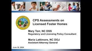 CPS Assessments on Licensed Placements