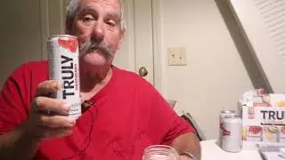 Truly Hard Seltzer Raspberry Review ASMR