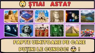 😲 Știai asta? Fapte uimitoare pe care puțini le cunosc! 🤯#trivia #curiozitati #cultura #interesante
