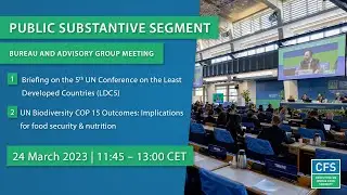 Public Debate on the Outcomes of LDC5 & Biodiversity and Food Systems