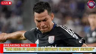 San Diego FC Makes MLS History! First Expansion Team Clinches Playoffs । USA TODAY NEWS
