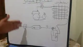 schéma frigorifique d'un chambre froide
